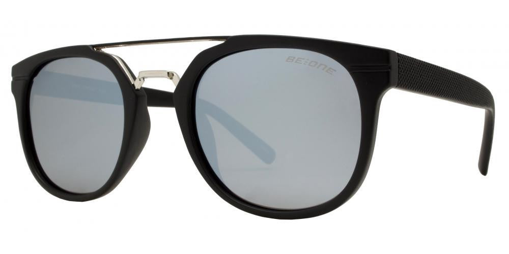 Wholesale - PL Hart - Polarized Round Horn Rimmed with Brow Bar Plastic Sunglasses - Dynasol Eyewear