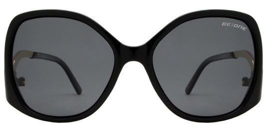 Wholesale - PL Beverly - Polarized Women Butterfly Frame with Curved Temple Plastic Sunglasses - Dynasol Eyewear