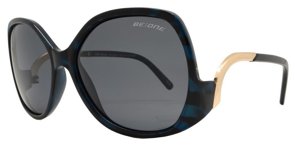 Wholesale - PL Beverly - Polarized Women Butterfly Frame with Curved Temple Plastic Sunglasses - Dynasol Eyewear