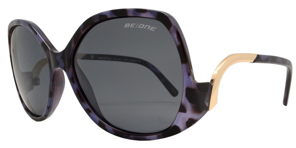 Wholesale - PL Beverly - Polarized Women Butterfly Frame with Curved Temple Plastic Sunglasses - Dynasol Eyewear