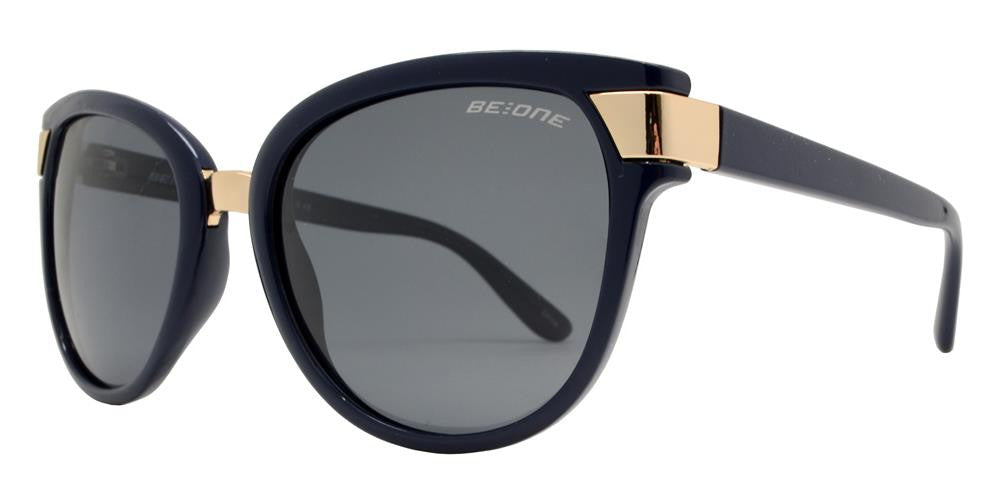 Wholesale - PL Bristol - Polarized Women Cat Eye Metal Detail Plastic Sunglasses - Dynasol Eyewear