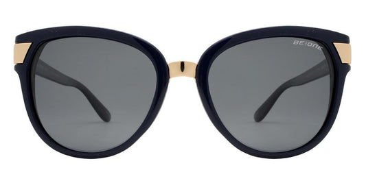 Wholesale - PL Bristol - Polarized Women Cat Eye Metal Detail Plastic Sunglasses - Dynasol Eyewear