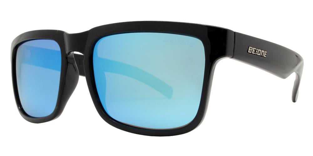 Wholesale - PL Chris - Polarized Men Square Horn Rimmed with Keyhole Sport Plastic Sunglasses - Dynasol Eyewear