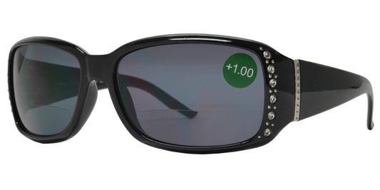 RS 1216 BF - Bifocal Reading Sunglasses Reader with Rhinestone