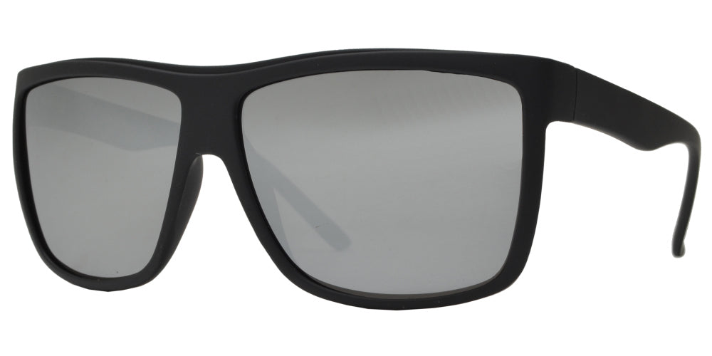 PL 8529 - Oversize Square Sports Plastic Polarized Sunglasses Mixed Colors