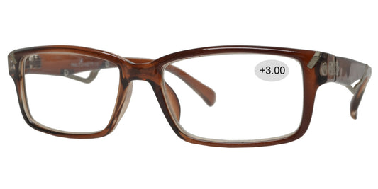 RS 1427 +2.00 - Plastic Rectangular Reading Glasses