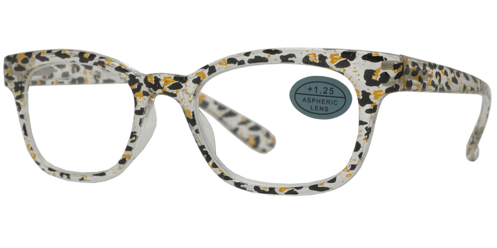 RS 1466 - Plastic Spotted Reading Glasses