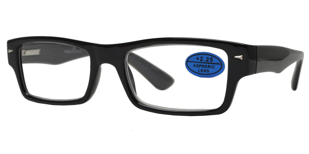 RS 1458 - Rectangular Plastic Reading Glasses