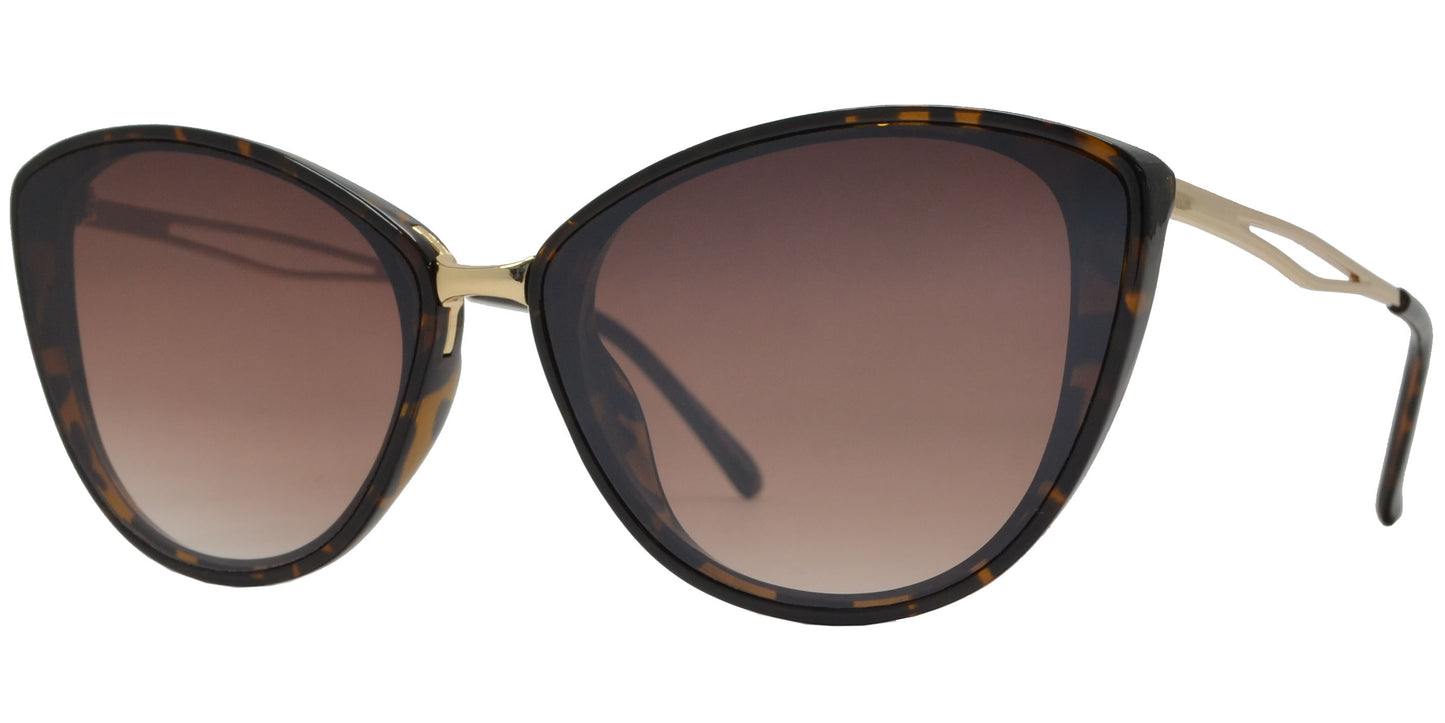 FC 6519 - Fashion Plastic Cat Eye Sunglasses
