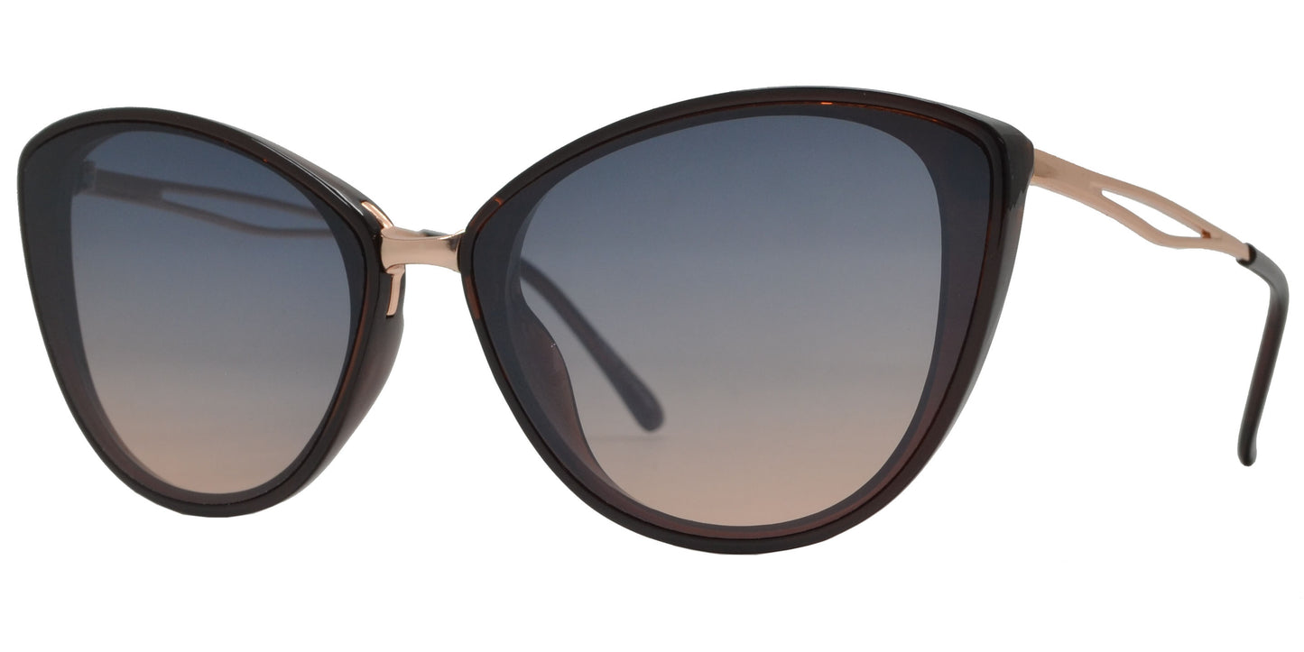 FC 6519 - Fashion Plastic Cat Eye Sunglasses