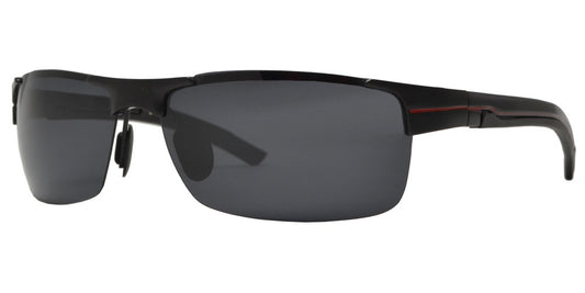 XD PL 354 - Polarized Aluminum-Magnesium Alloy Full Frame Sports Sunglasses