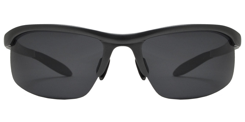 XD PL 048 - Polarized Aluminum-Magnesium Alloy Full Frame Sports Sunglasses for Men
