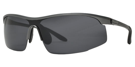XD PL 300 - Polarized Aluminum-Magnesium Alloy Full Frame Semi Rimless Sunglasses