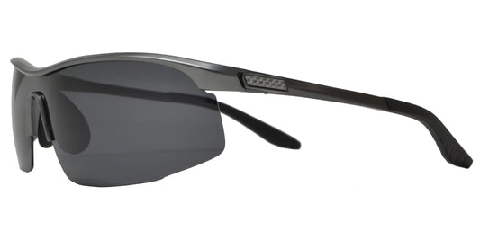 XD PL 300 - Polarized Aluminum-Magnesium Alloy Full Frame Semi Rimless Sunglasses