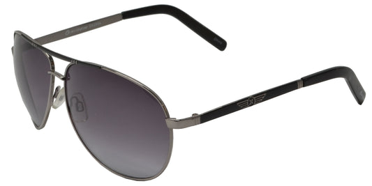OX 2864 - Classic Aviator with Brow Bar Metal Sunglasses