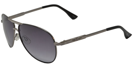 OX 2859 - Classic Aviator with Brow Bar Metal Sunglasses