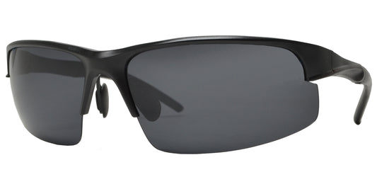 XD PL 292 - Polarized Aluminum-Magnesium Alloy Full Frame Semi Rimless Sports Sunglasses