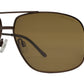 PL 3924 - 1.1 MM Polarized Square Aviator Metal Sunglasses