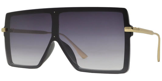 5186 - One Piece Lens Plastic Sunglasses