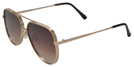 FC 6414 - Iconic Thick oval shaped Metal frame with design