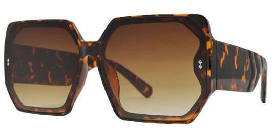 5185 - Fashion Square Plastic Sunglasses