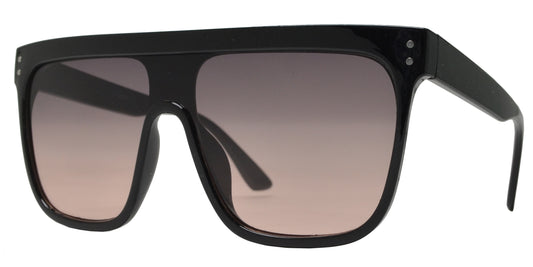 5171 - One Piece Lens Flat Top Sunglasses