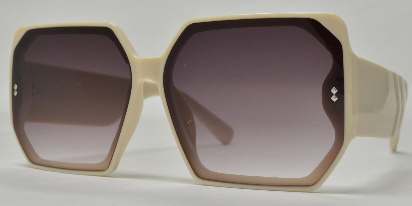 5185 - Fashion Square Plastic Sunglasses