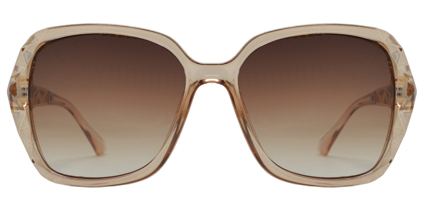 FC 6532 - Fashion Plastic Sunglasses with Rhinestones