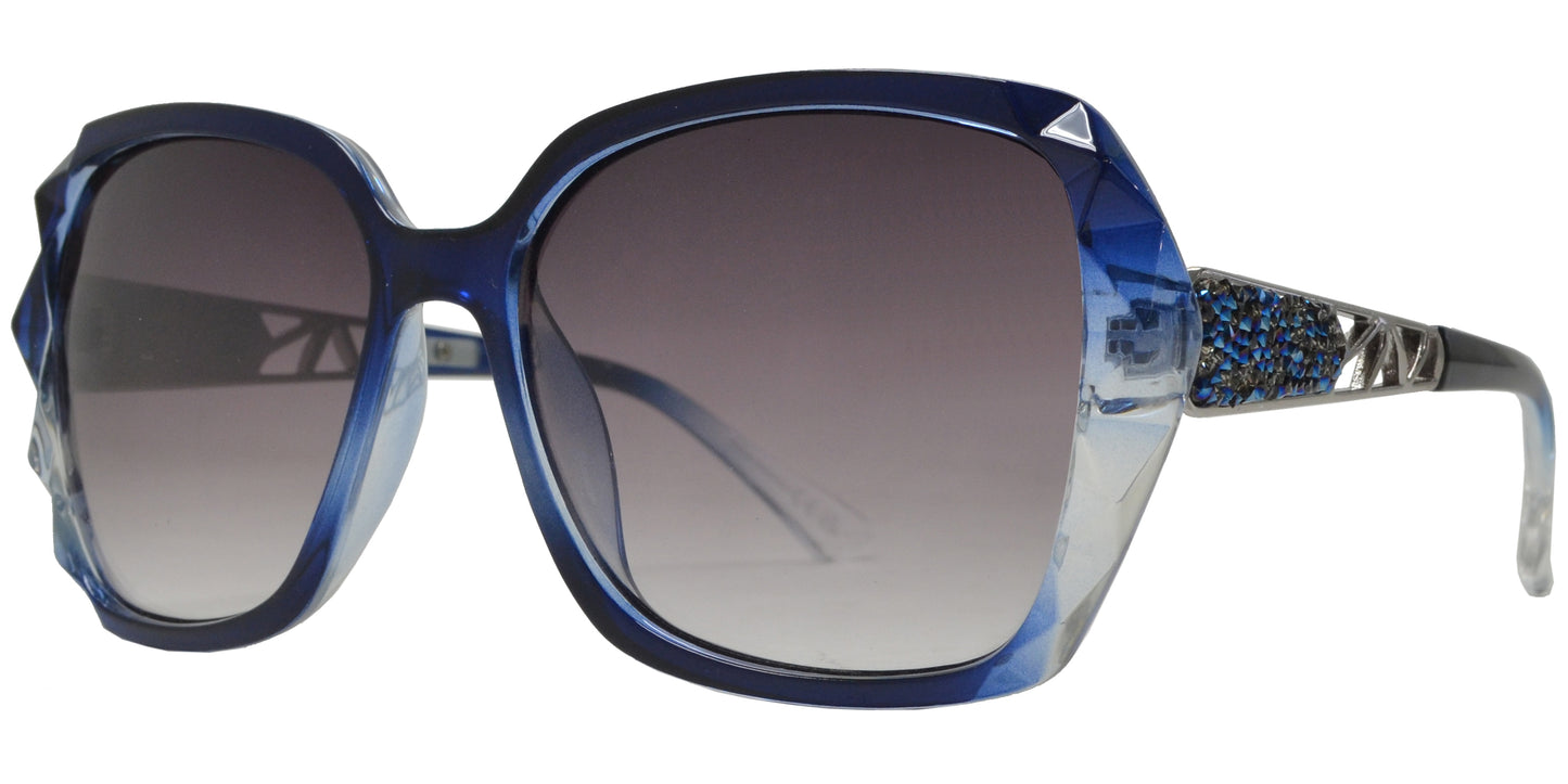 FC 6532 - Fashion Plastic Sunglasses with Rhinestones