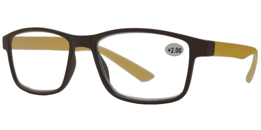 RS 1221 - Classic Plastic Rectangular Reading Glasses