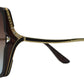 8013 - Plastic Sunglasses with Rhinestones
