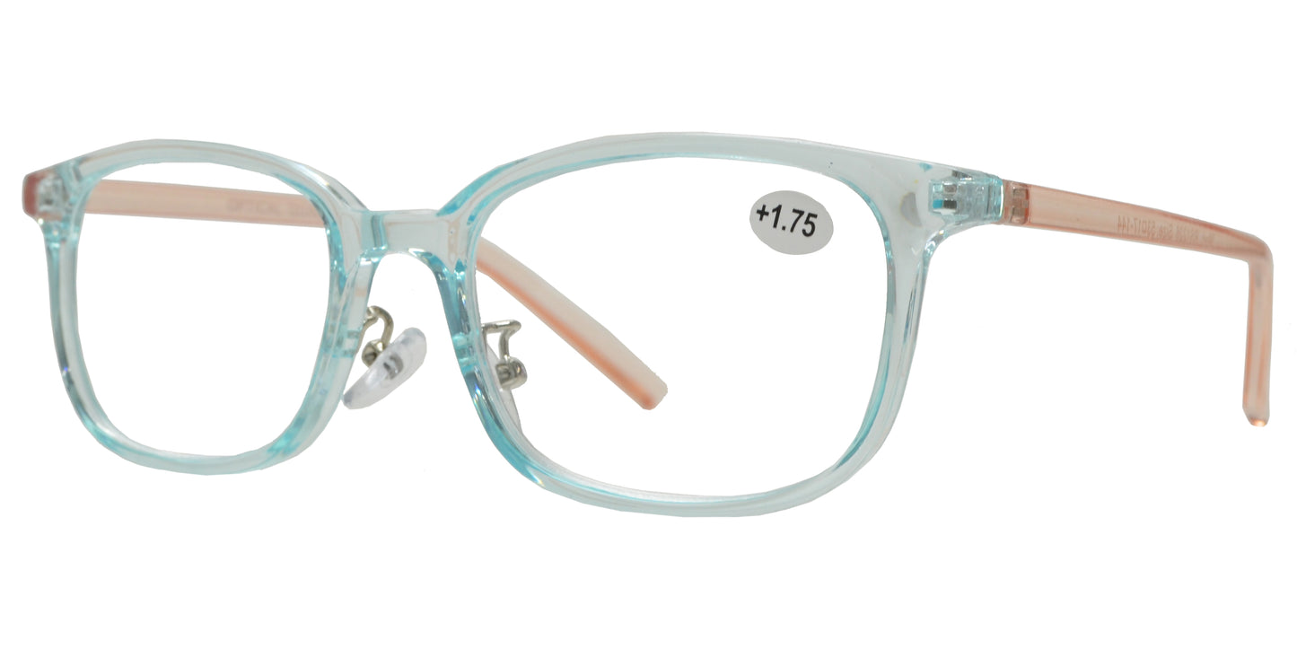 RS 1226 - Plastic Reading Glasses with Adjustable nose piece for better fit