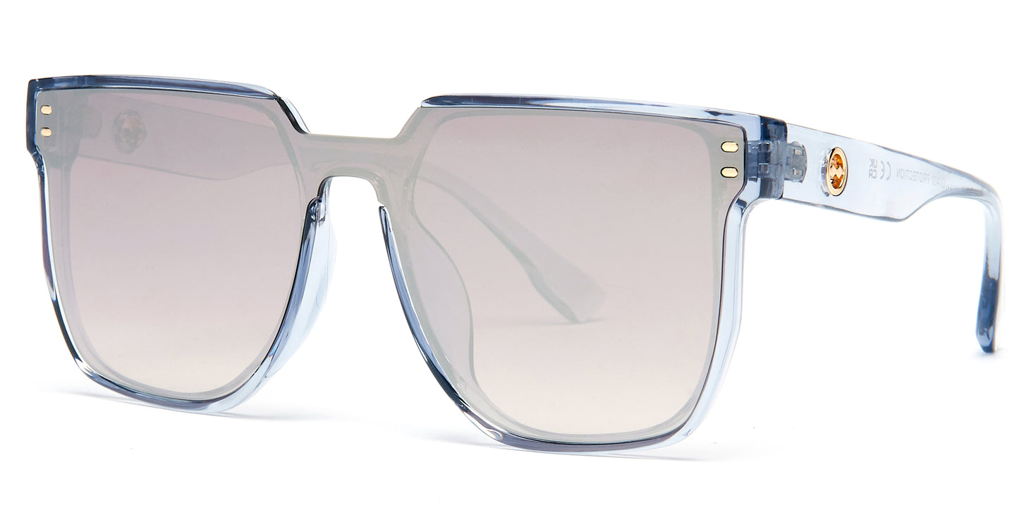 8992 - One Lens Plastic Sunglasses