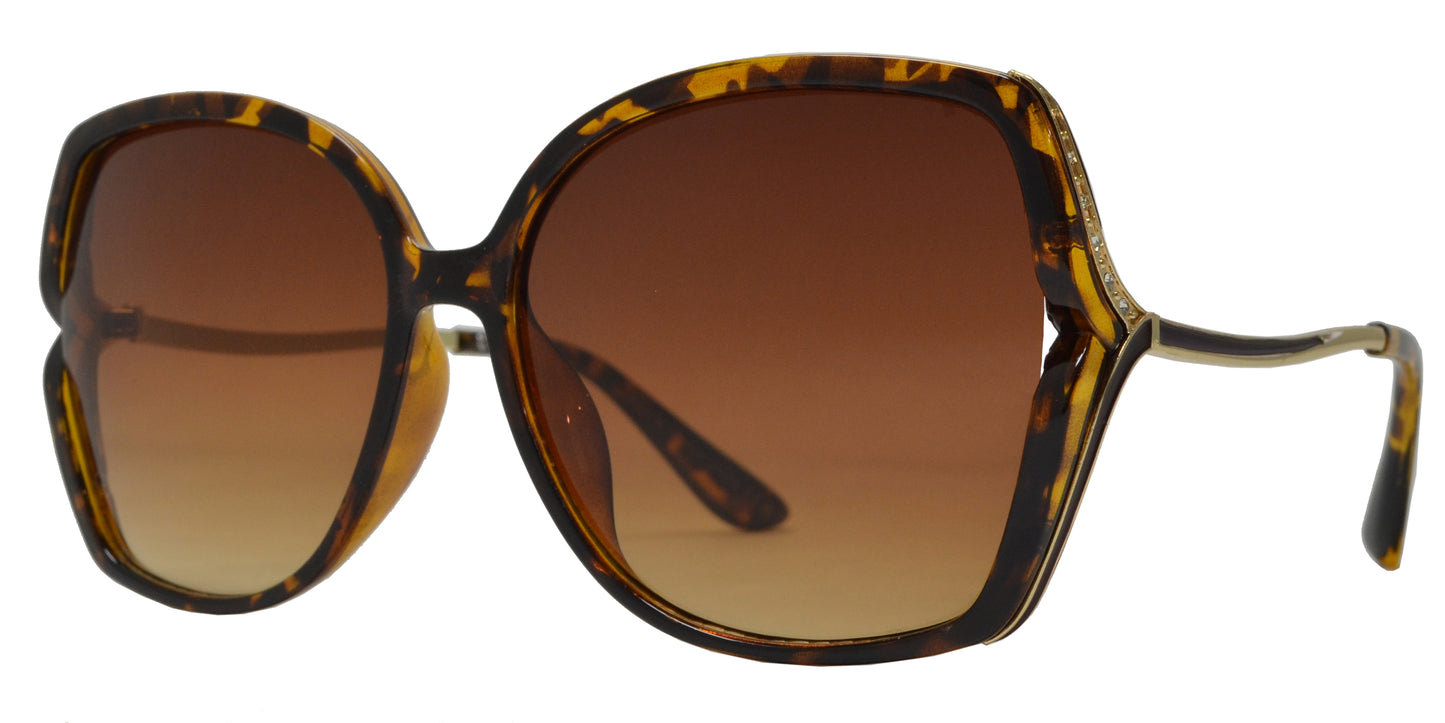 8013 - Plastic Sunglasses with Rhinestones