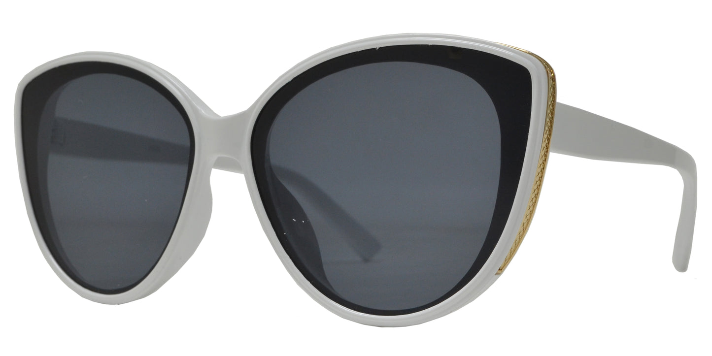 8929 - Plastic Cat Eye with Flat Lens