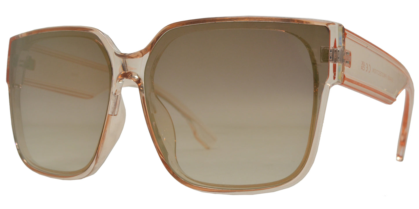 8945 - Plastic Sunglasses with Flat Lens