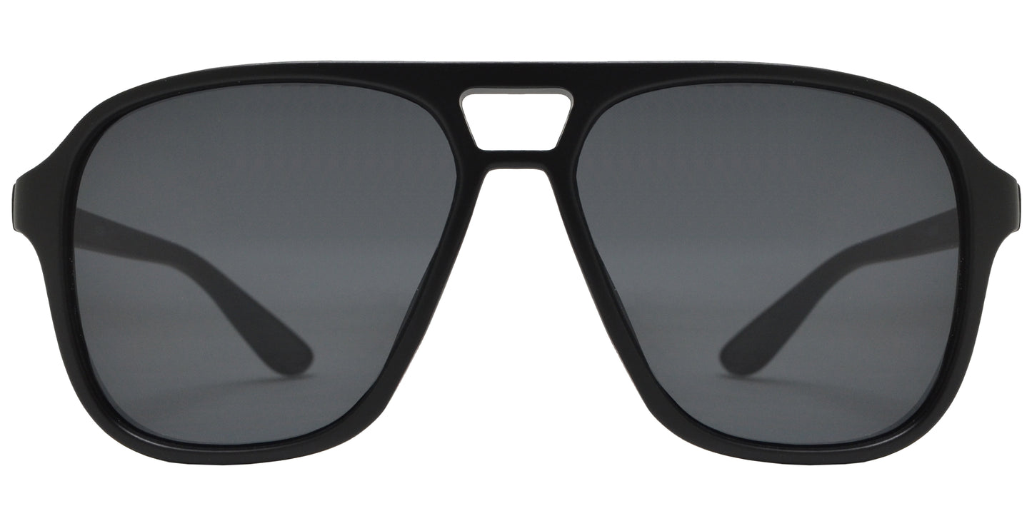 8938 - Plastic Flat Top Sunglasses