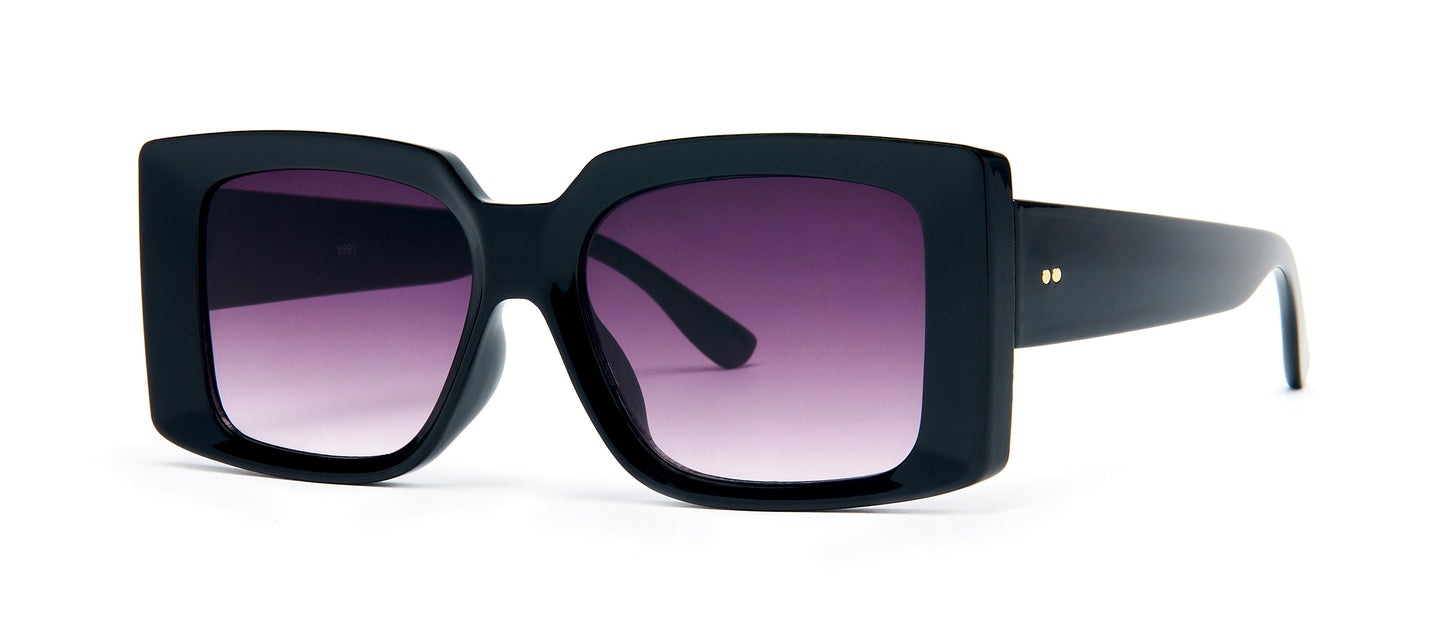 8991 Plastic Rectangular Women Sunglasses