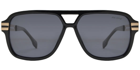 PL 3964 - Polarized Plastic Rectangular Sunglasses