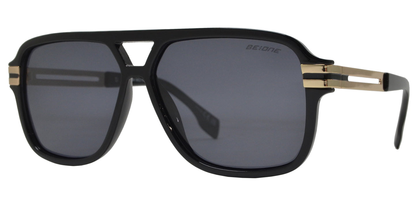 PL 3964 - Polarized Plastic Rectangular Sunglasses