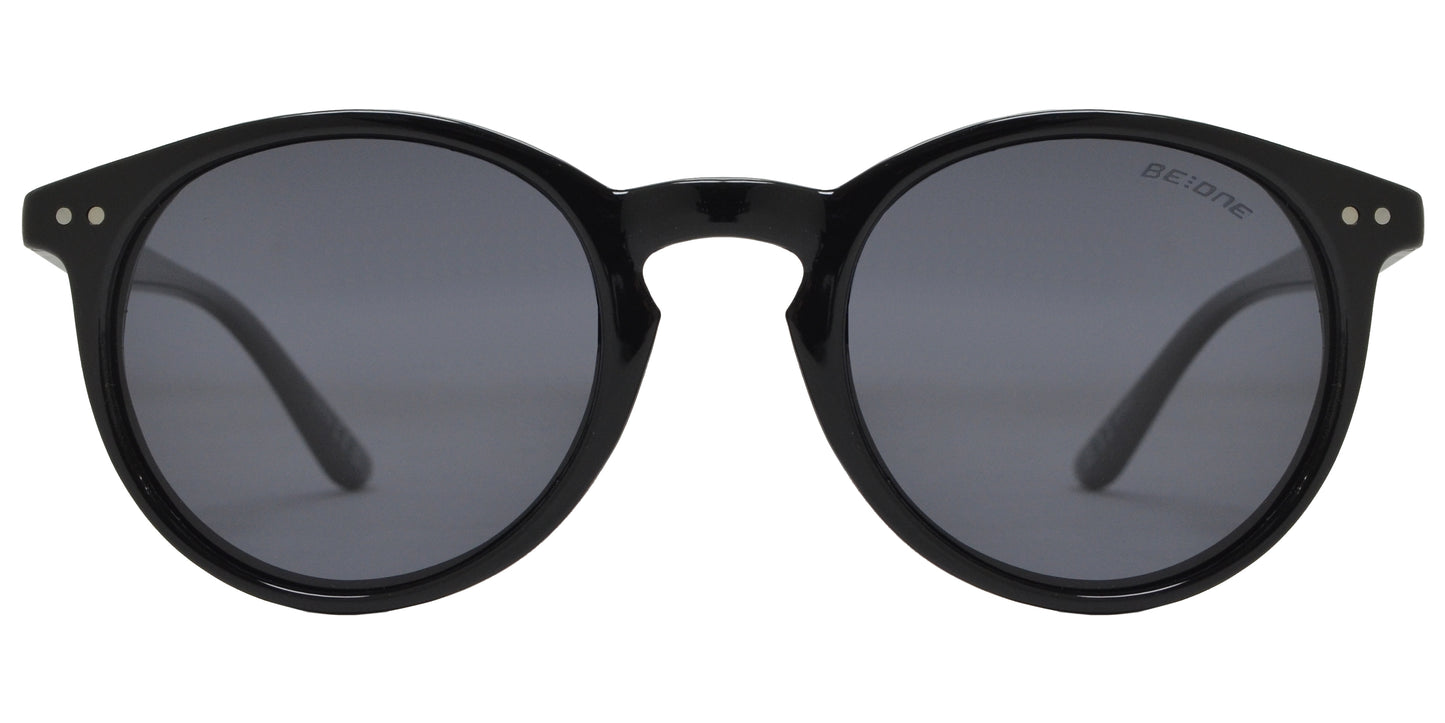 PL 3966 - Polarized Round Plastic Sunglasses