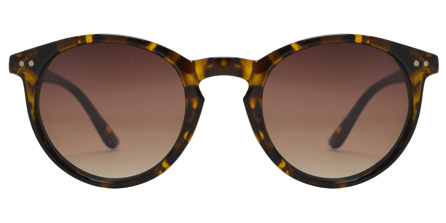 FC 6537 - Fashion Round Plastic Sunglasses