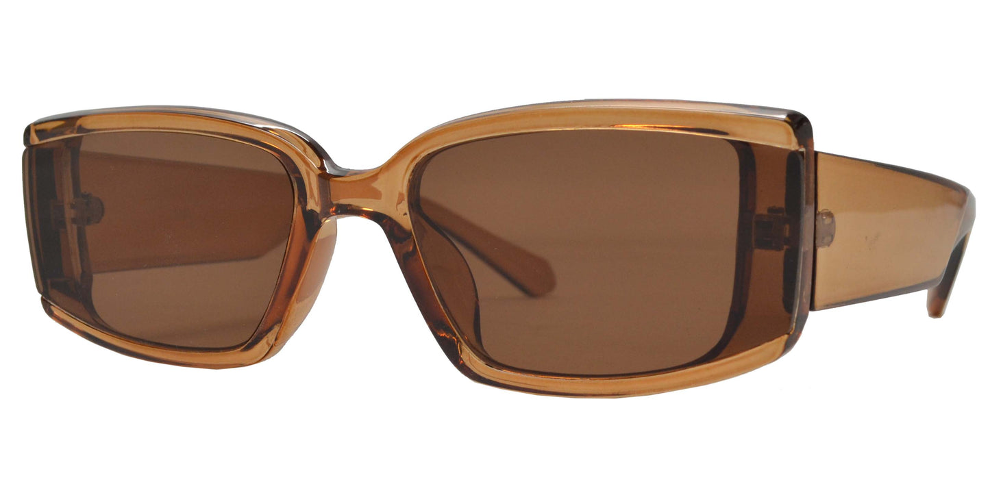 5189 - Plastic Rectangular Fashion Sunglasses