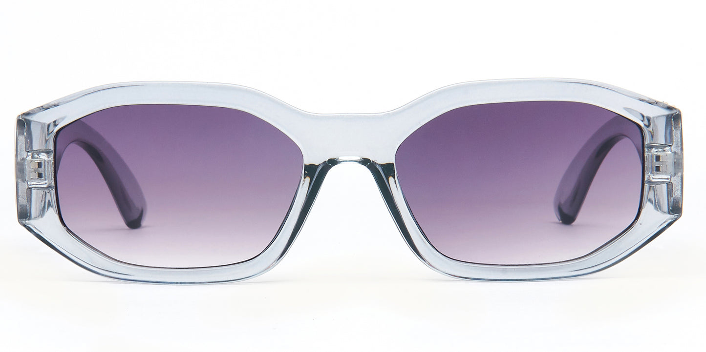 8993 - Plastic Sunglasses with Flat Lens
