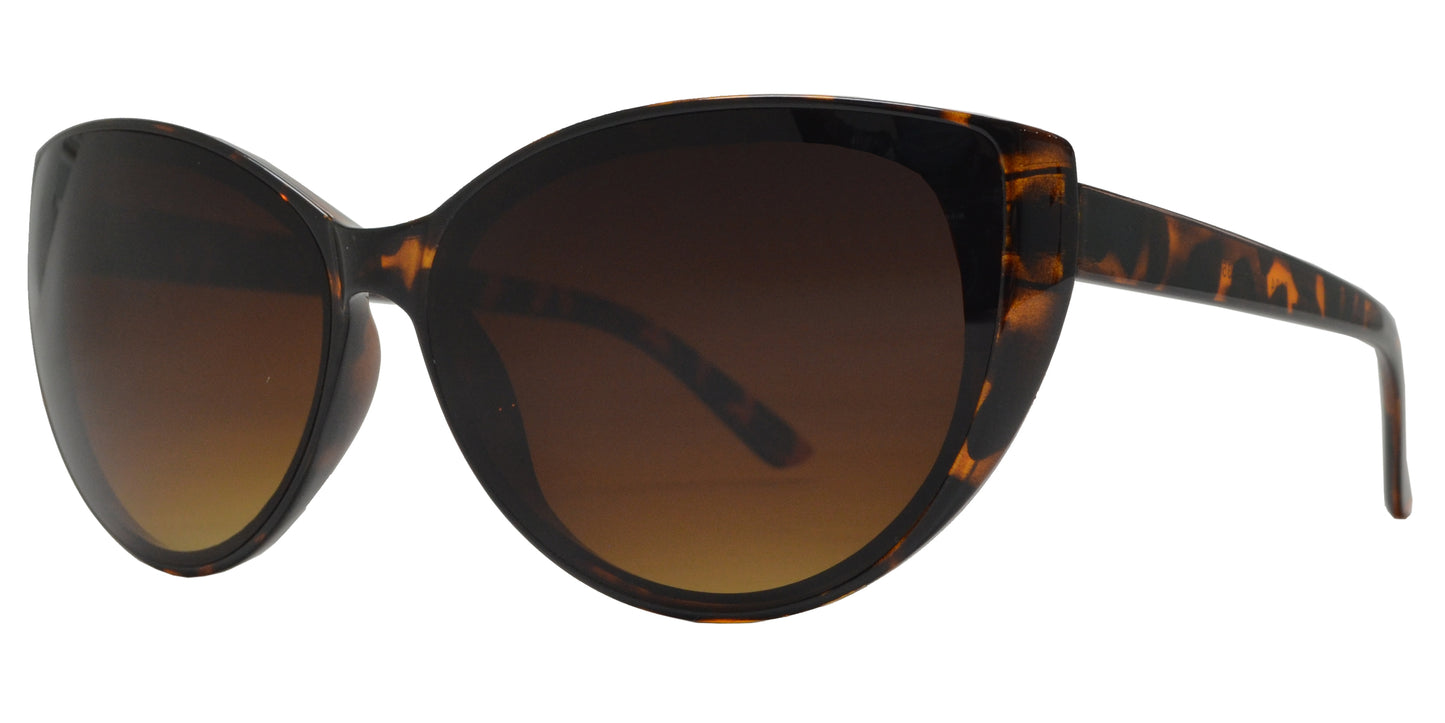 8134 - Plastic Cat Eye Sunglasses