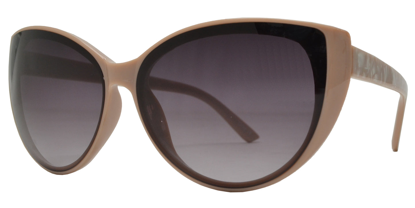 8134 - Plastic Cat Eye Sunglasses