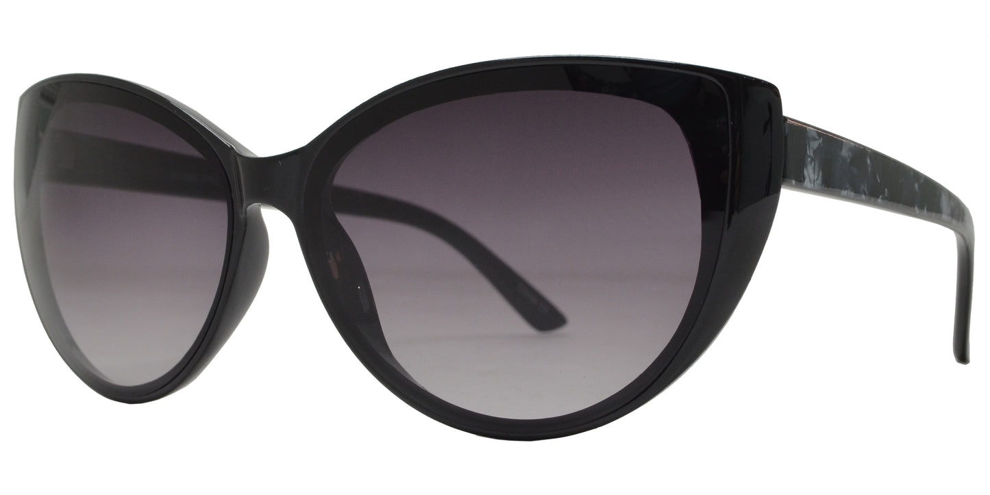 8134 - Plastic Cat Eye Sunglasses