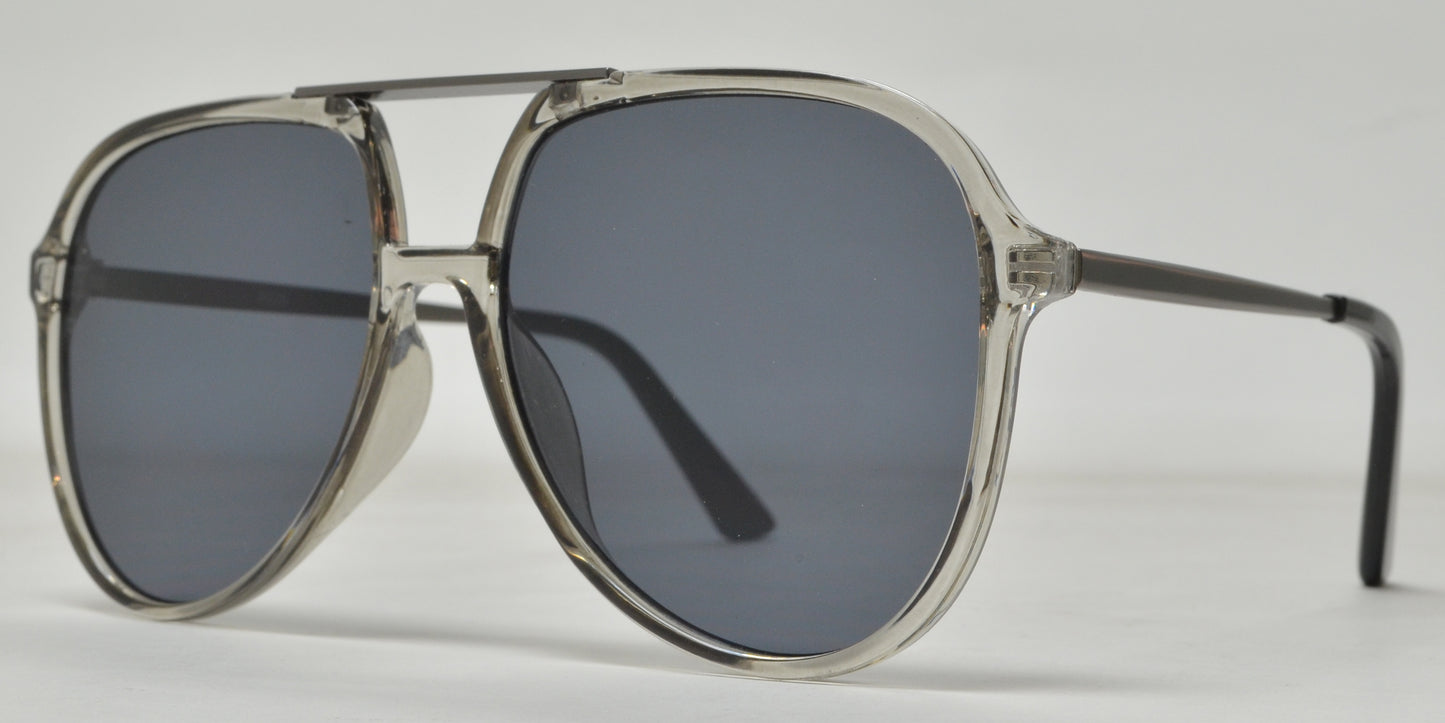 8928 - Flat Top Plastic Sunglasses