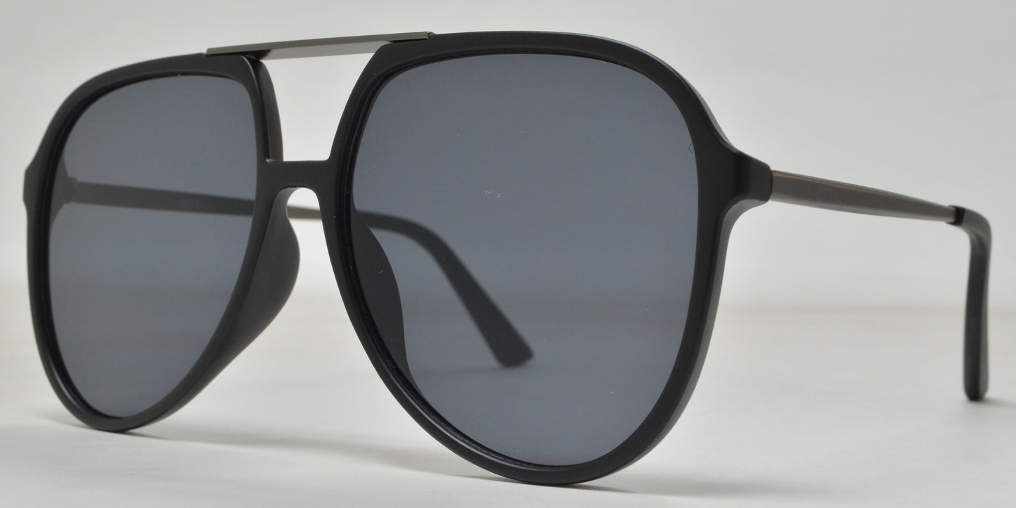 8928 - Flat Top Plastic Sunglasses