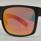 PL 7633 - Square Sport Plastic Polarized Sunglasses Assorted Colors